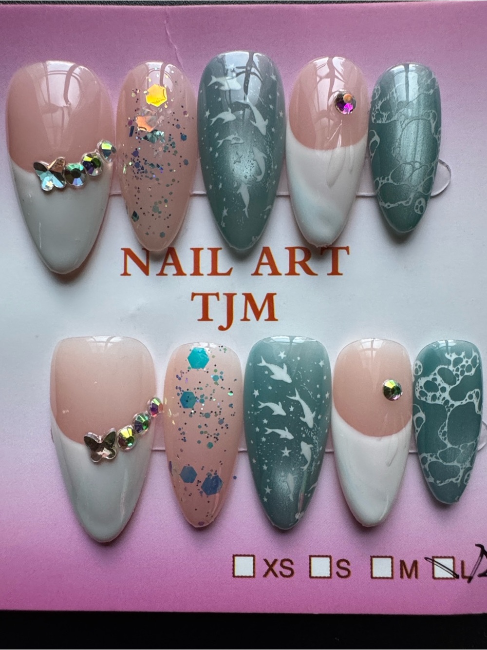 Ocean Themed Nail Set